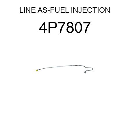 LINE AS-FUEL INJECTION 4P7807