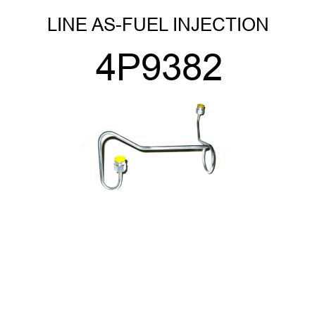 LINE ASFUEL INJECTION 4P9382