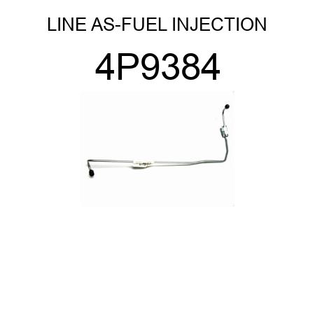 LINE ASFUEL INJECTION 4P9384