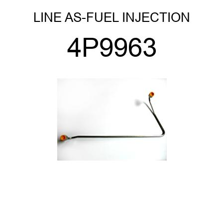 LINE AS-FUEL INJECTION 4P9963