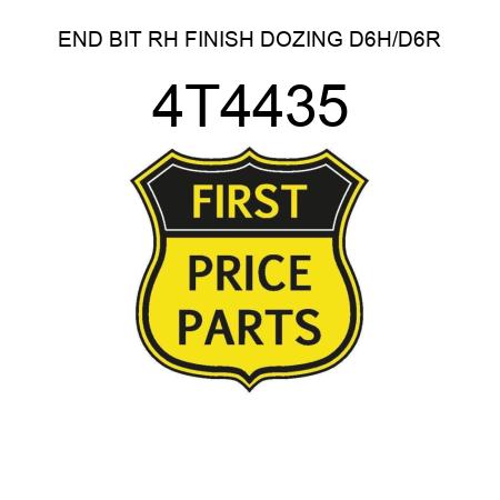 END BIT RH FINISH DOZING D6H/D6R 4T4435