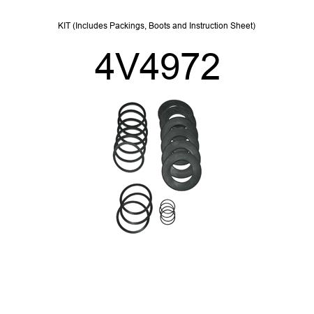 KIT (Includes Packings, Boots and Instruction Sheet) 4V4972