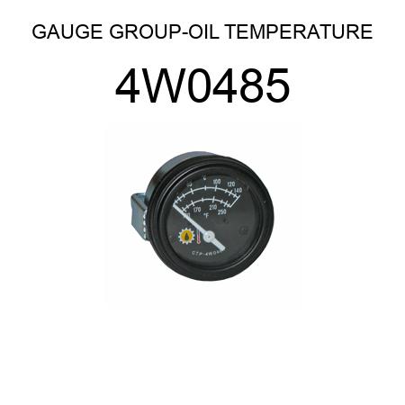 GAUGE GROUP-OIL TEMPERATURE 4W0485