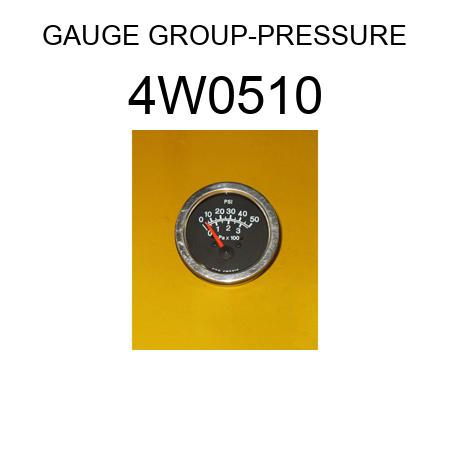 GAUGE GROUP-PRESSURE 4W0510