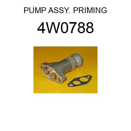 PUMP ASSY. PRIMING 4W0788