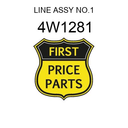 LINE ASSY NO.1 4W1281