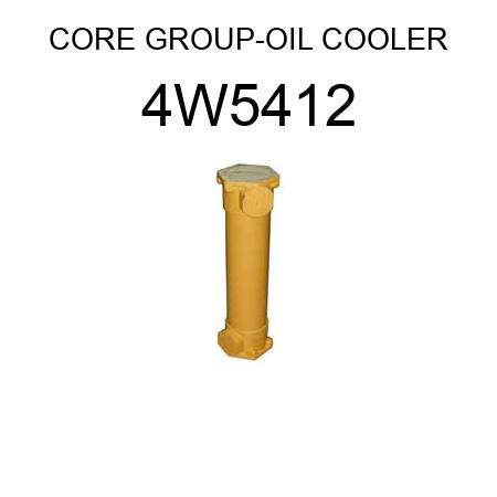 CORE GROUP-OIL COOLER 4W5412