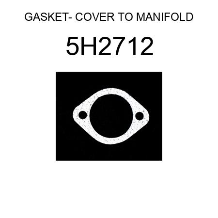 GASKET- COVER TO MANIFOLD 5H2712
