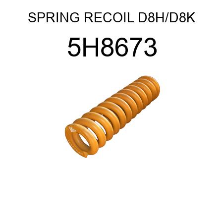 SPRING RECOIL D8H/D8K 5H8673