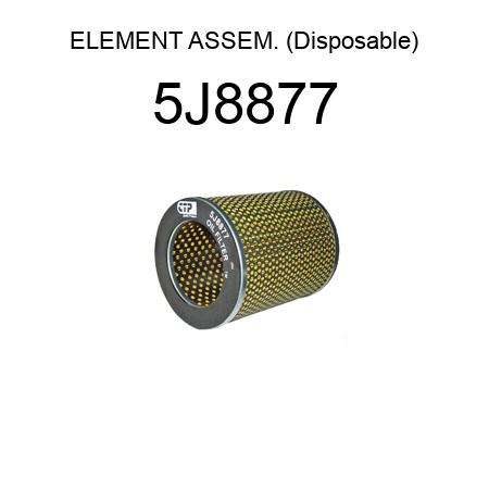 ELEMENT ASSEM. (Disposable) 5J8877