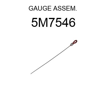 GAUGE ASSEM. 5M7546