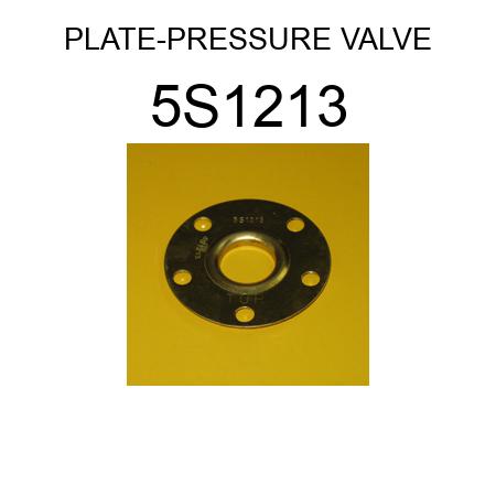 PLATE-PRESSURE VALVE 5S1213
