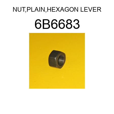 NUT,PLAIN,HEXAGON LEVER 6B6683