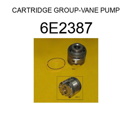 CARTRIDGE GROUP-VANE PUMP 6E2387
