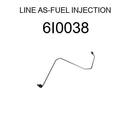 LINE AS-FUEL INJECTION 6I0038