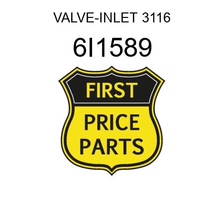 VALVE-INLET 3116 6I1589