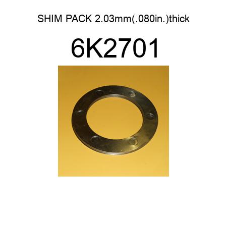 SHIM PACK 2.03mm(.080in.)thick 6K2701