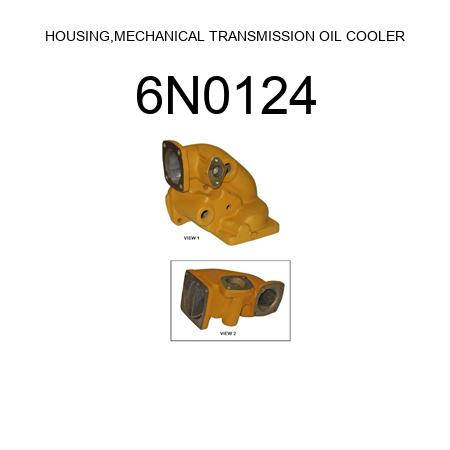 HOUSING,MECHANICAL TRANSMISSION OIL COOLER 6N0124