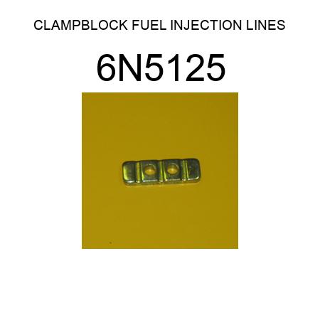 CLAMPBLOCK FUEL INJECTION LINES 6N5125