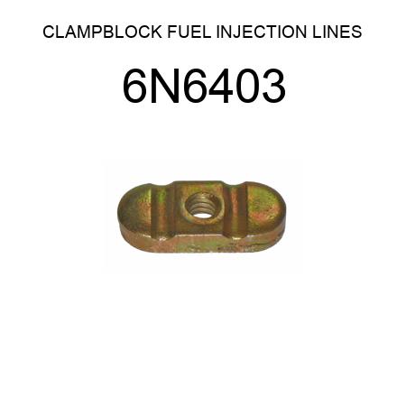 CLAMPBLOCK FUEL INJECTION LINES 6N6403