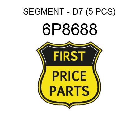 SEGMENT - D7 (5 PCS) 6P8688