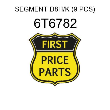 SEGMENT D8H/K (9 PCS) 6T6782