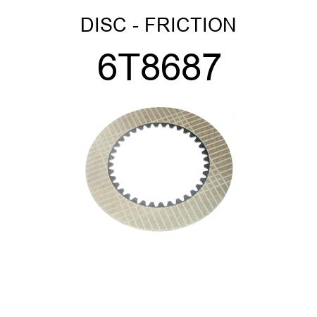 DISC - FRICTION 6T8687