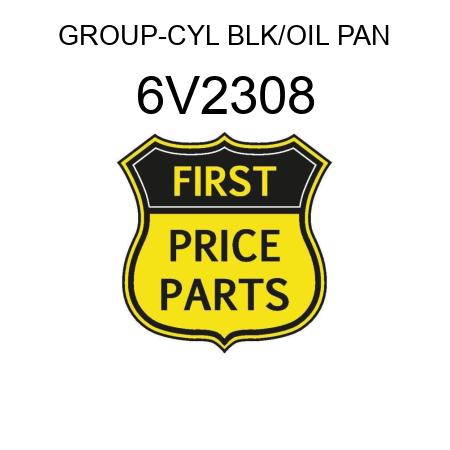 GROUP-CYL BLK/OIL PAN 6V2308