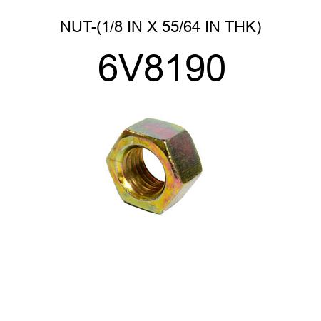 NUT-(1/8 IN X 55/64 IN THK) 6V8190