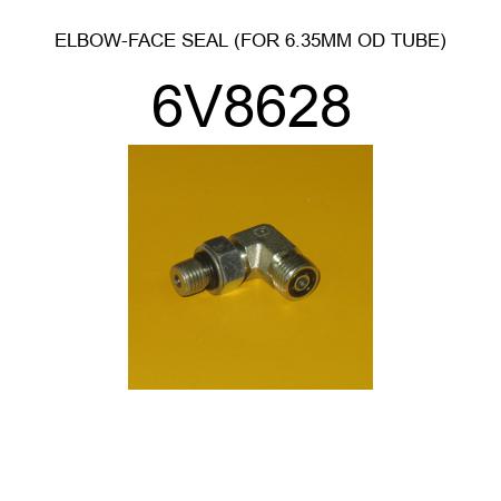 ELBOW-FACE SEAL (FOR 6.35MM OD TUBE) 6V8628