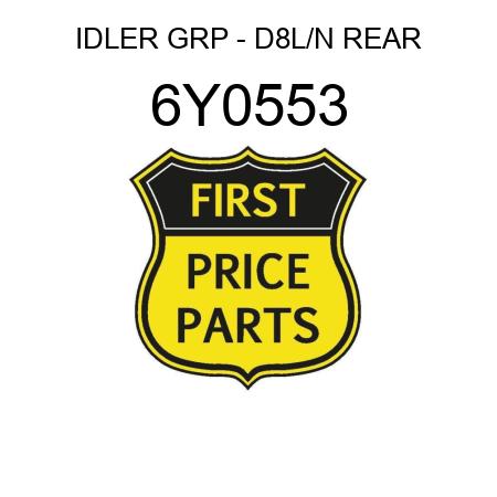 IDLER GRP  D8L/N REAR 6Y0553