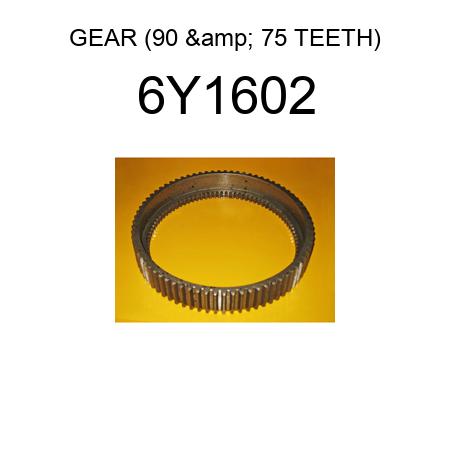 GEAR (90 & 75 TEETH) 6Y1602