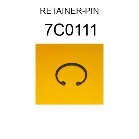 RETAINER-PIN 7C0111
