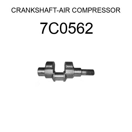 CRANKSHAFT-AIR COMPRESSOR 7C0562