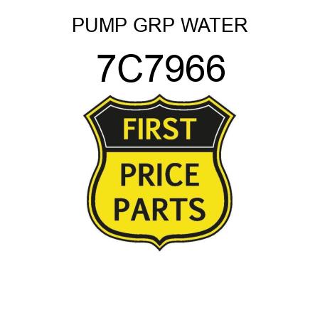 PUMP GRP WATER 7C7966