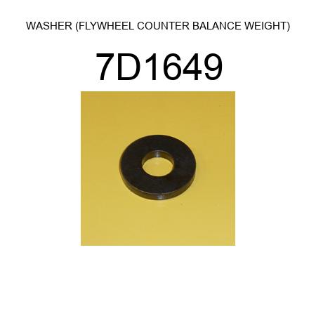 WASHER (FLYWHEEL COUNTER BALANCE WEIGHT) 7D1649