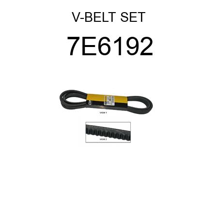 V-BELT SET 7E6192