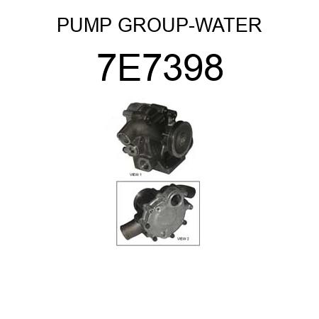PUMP GROUP-WATER 7E7398