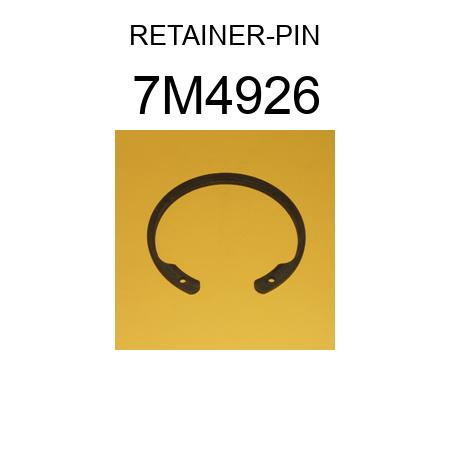 RETAINER-PIN 7M4926