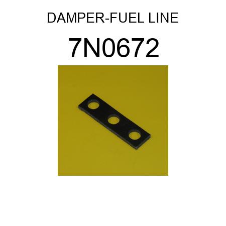 DAMPER-FUEL LINE 7N0672