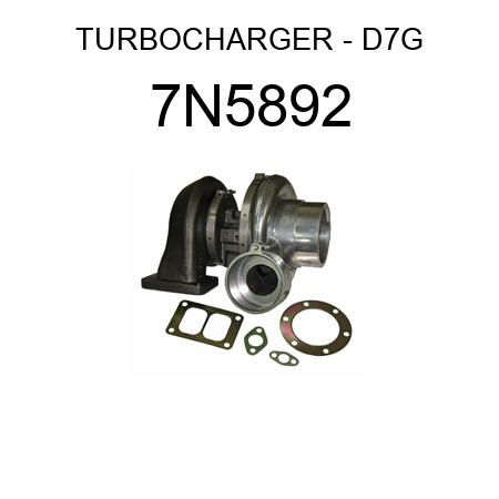 TURBOCHARGER - D7G 7N5892