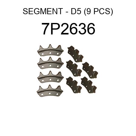 SEGMENT - D5 (9 PCS) 7P2636