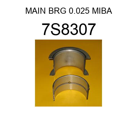 MAIN BRG 0.025 MIBA 7S8307