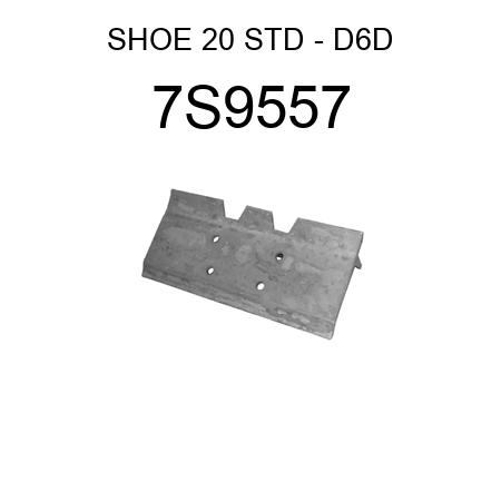 SHOE 20 STD - D6D 7S9557