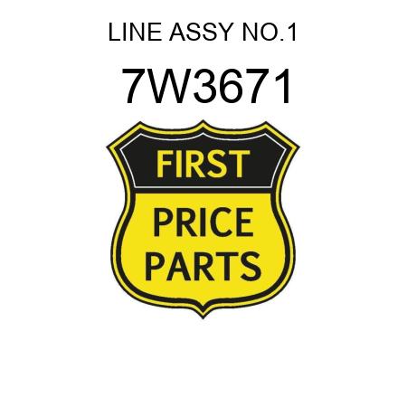 LINE ASSY NO.1 7W3671