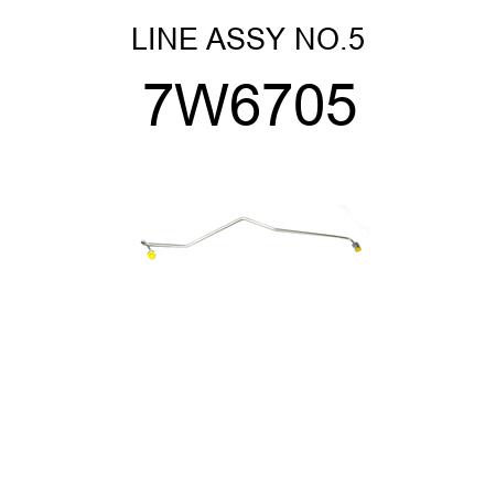 LINE ASSY NO.5 7W6705