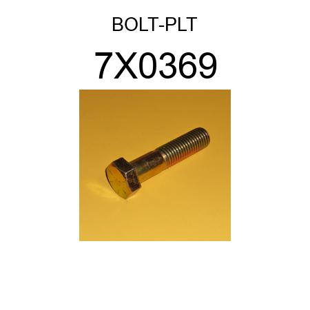 BOLT-PLT 7X0369