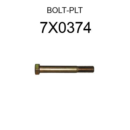 BOLT-PLT 7X0374
