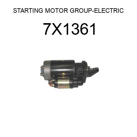 STARTING MOTOR GROUP-ELECTRIC 7X1361