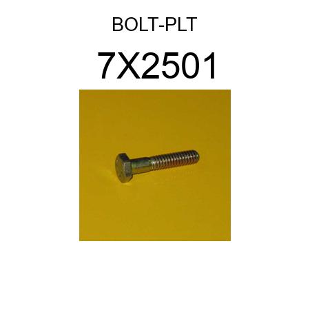 BOLT-PLT 7X2501